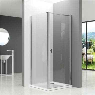 Nyíló ajtók négyzet alakú zuhanykabin